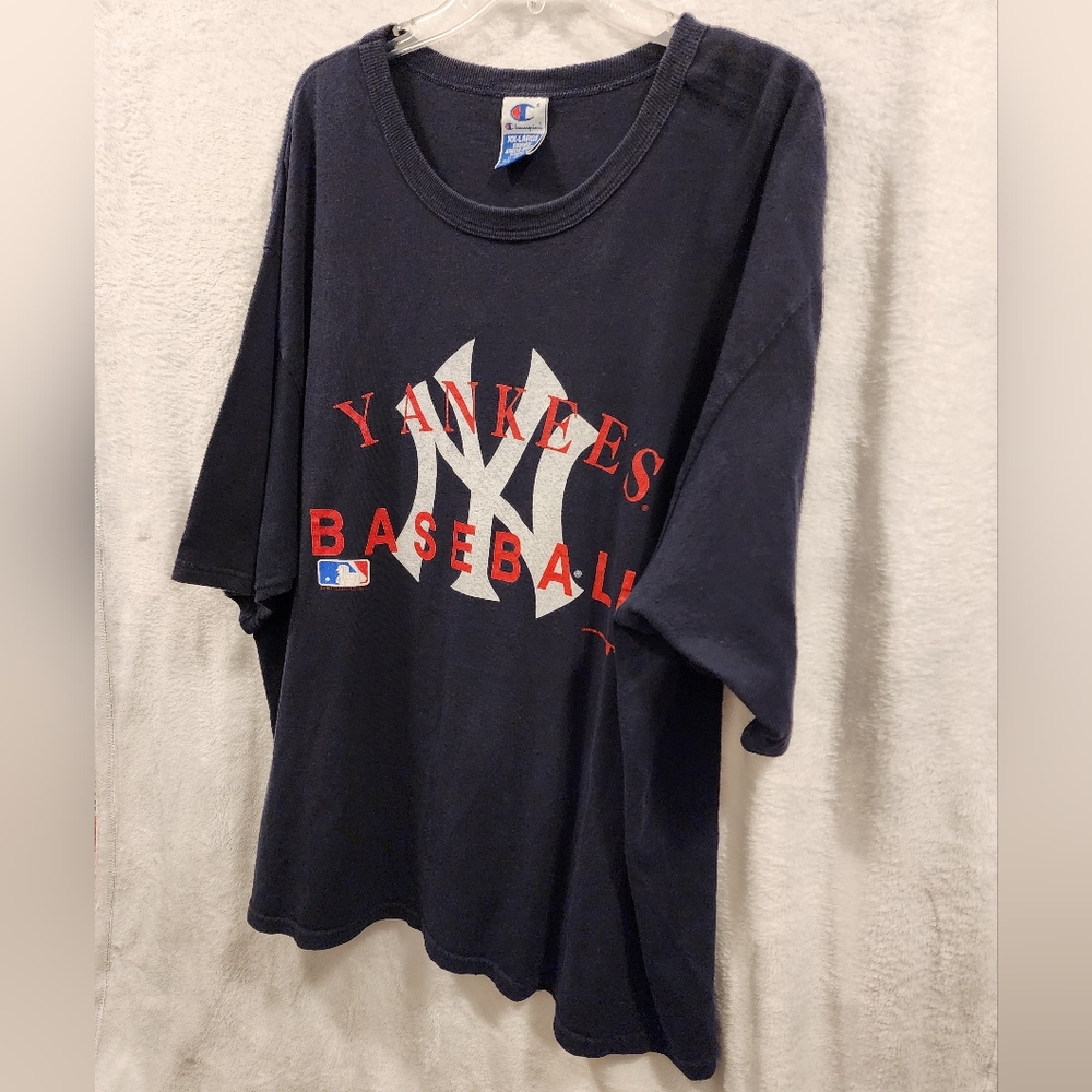 NY Yankees T-Shirt • Authentic Athletic Appeal Champion Brand •Short Sleeves XXL